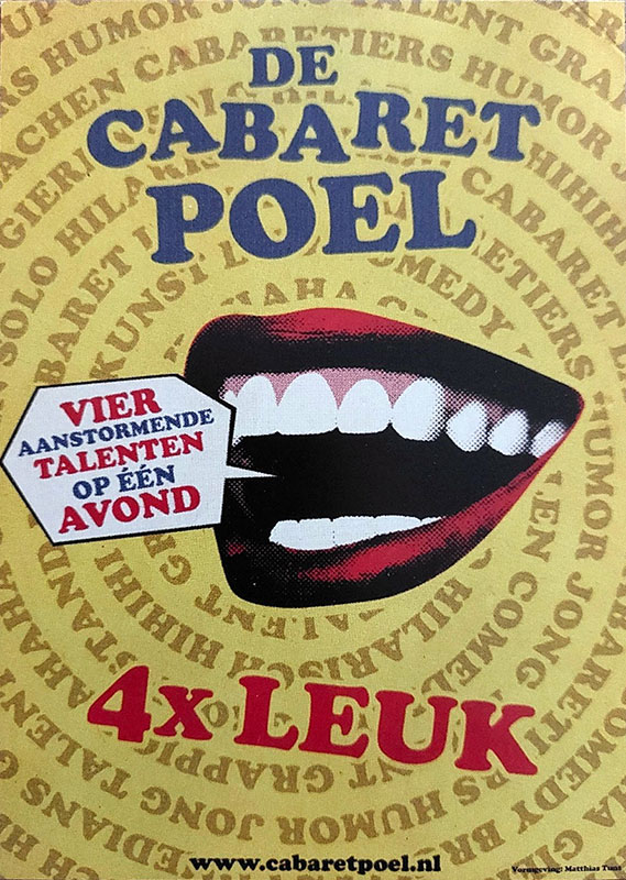 Cabaret Poel bij Hart van Diever